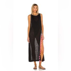 Pitusa tassel slit dress - never worn- xs